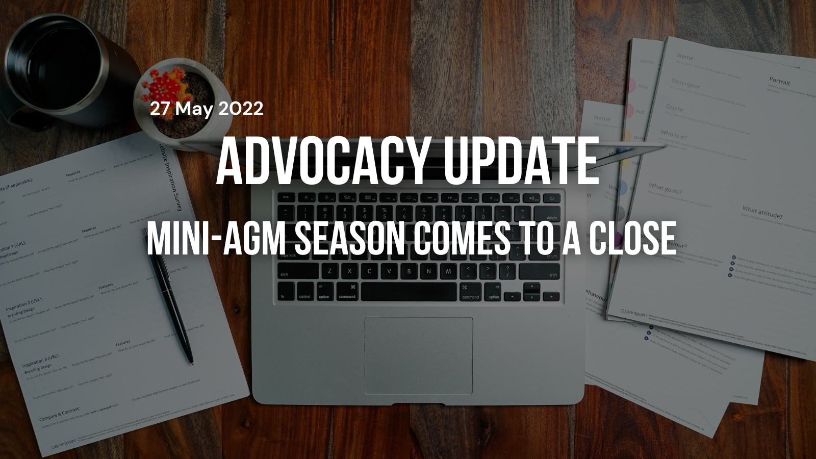 Advocacy Newsdesk - 27 May 2022